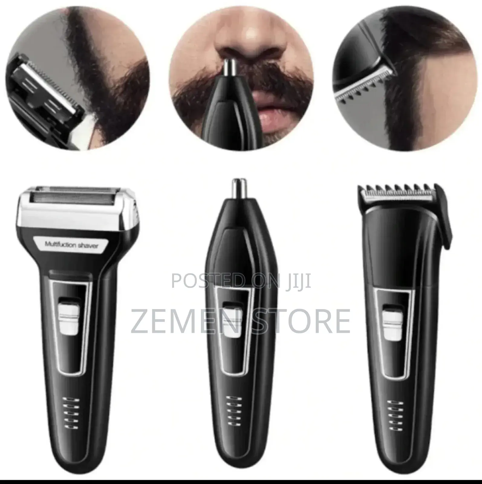 3 in 1 Hair Beard Trimmer Shaver Machine