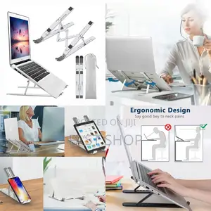 Photo - Aluminum Laptop Tablet Stand