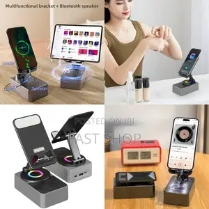 Photo - Rotating Phone/Tablet Stand Bt Speaker