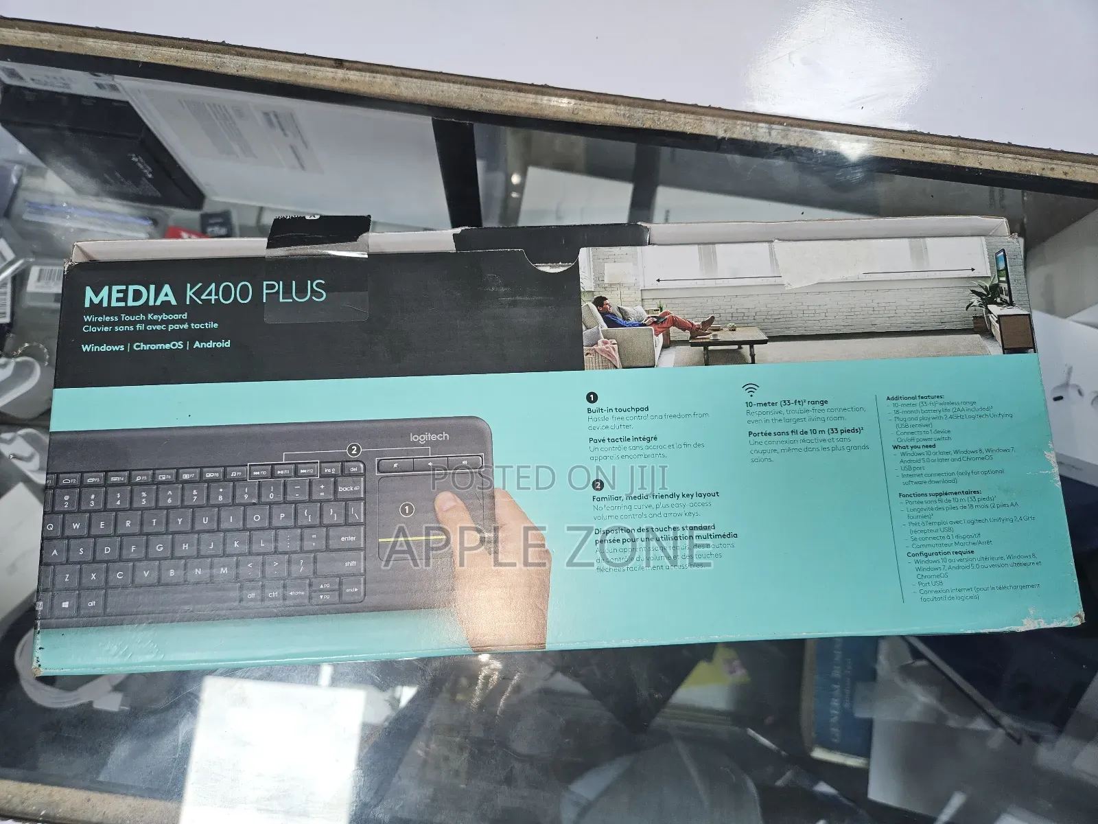 Logitech Wireless Keyboard K400plus