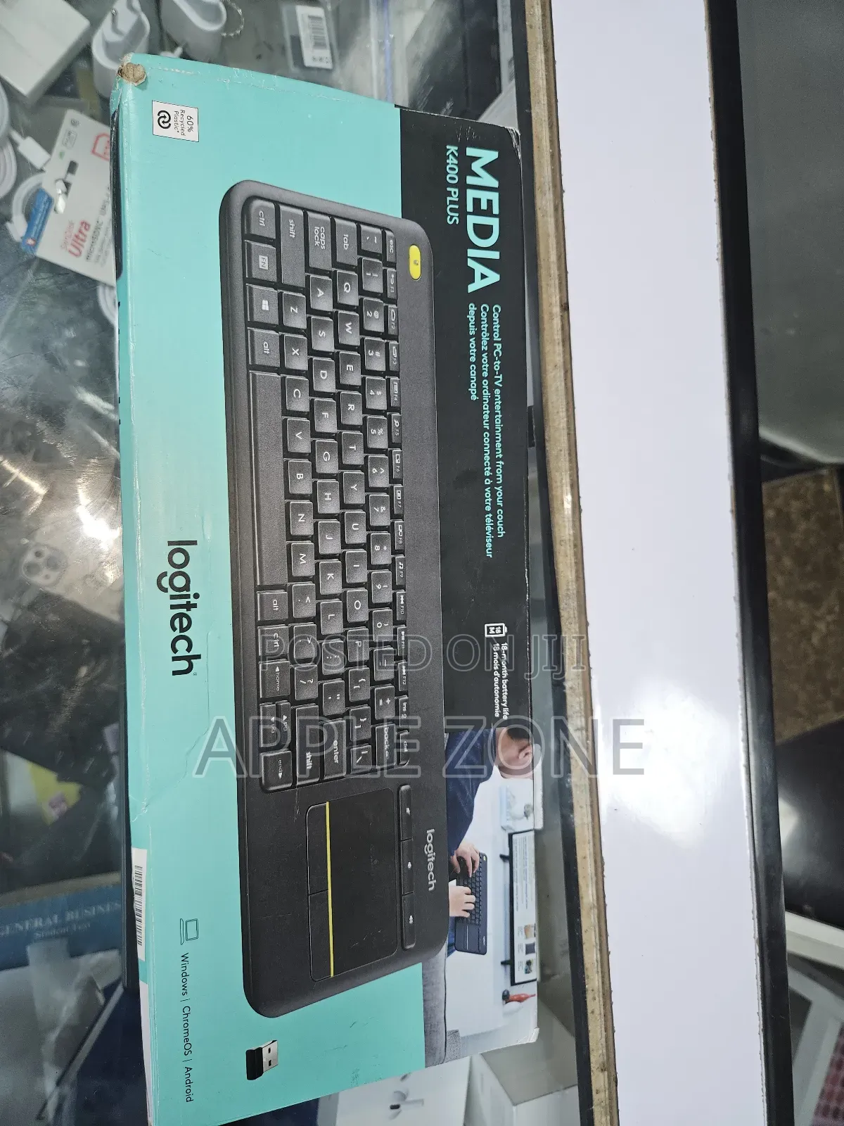 Logitech Wireless Keyboard K400plus