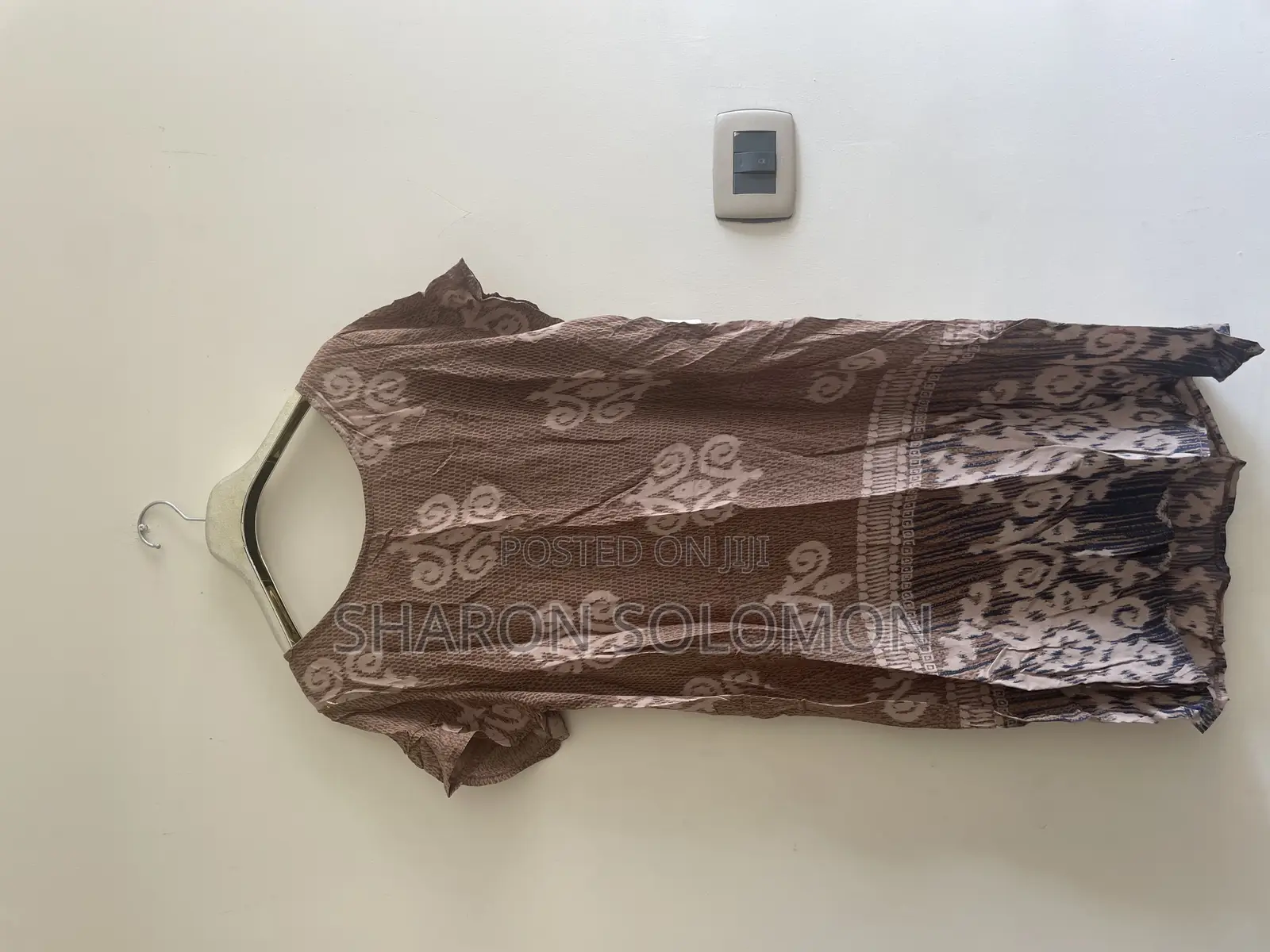 Casual Patterned Dress