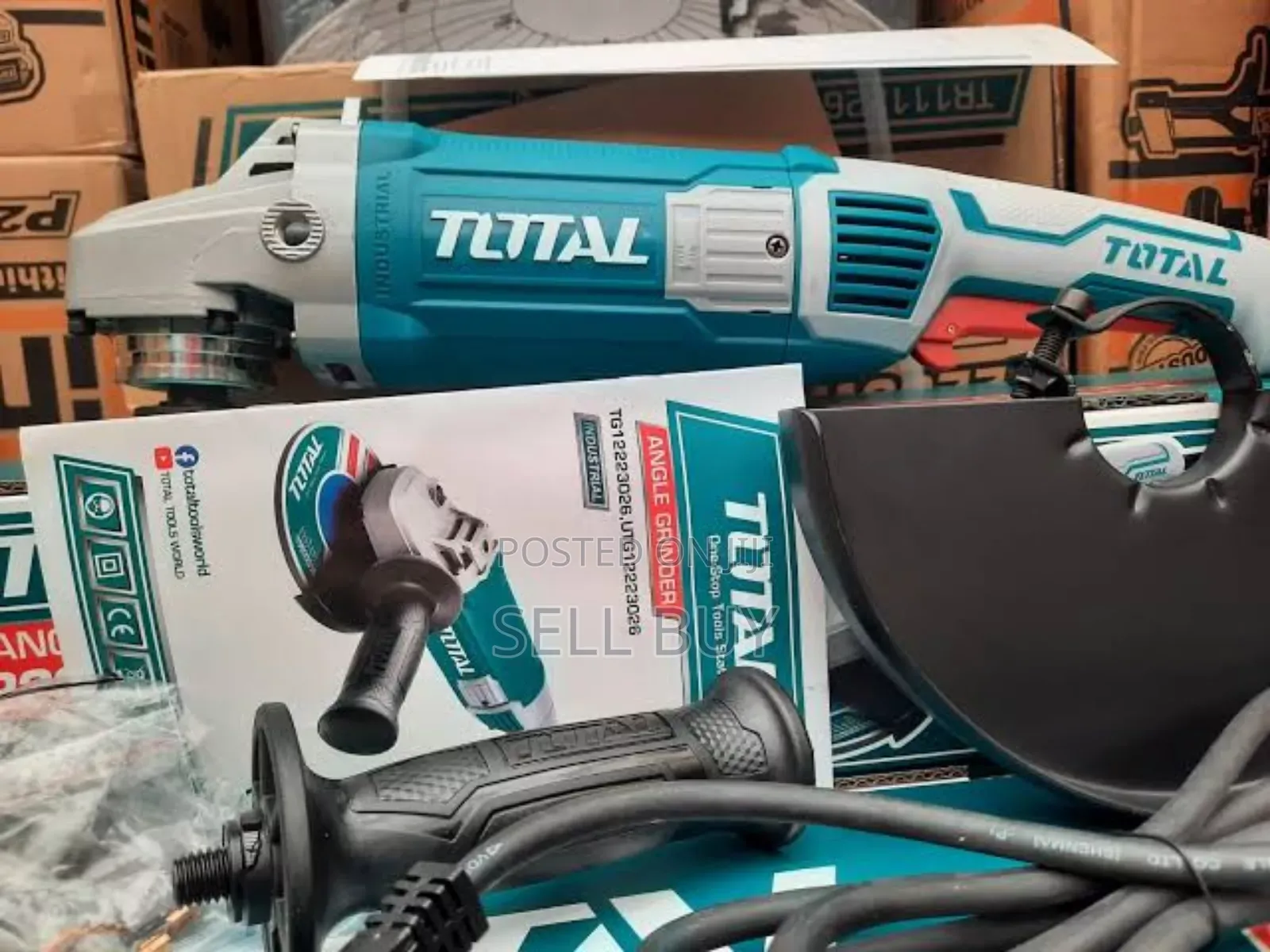 Total Angle Grinder 2200w 230mm