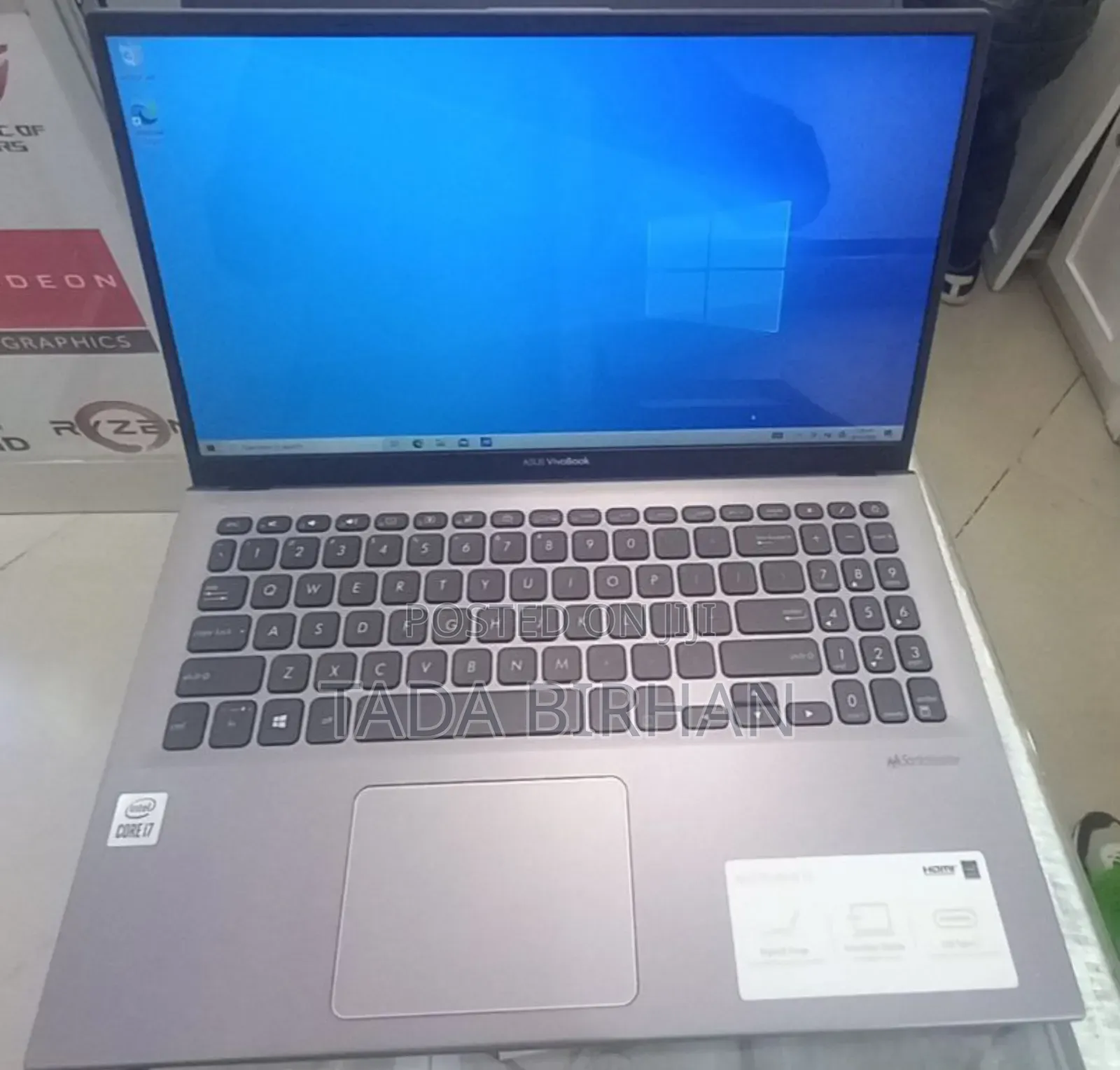New Laptop Asus VivoBook 15 X505BA 8GB Intel Core I7 SSD 1T