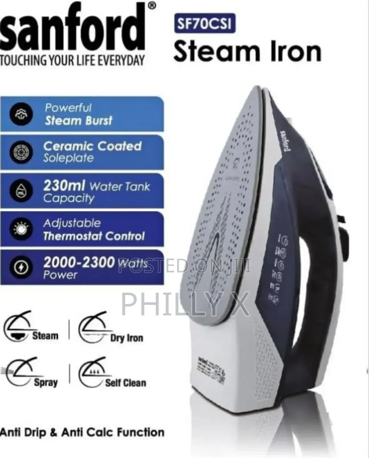 Sanford Steam Iron