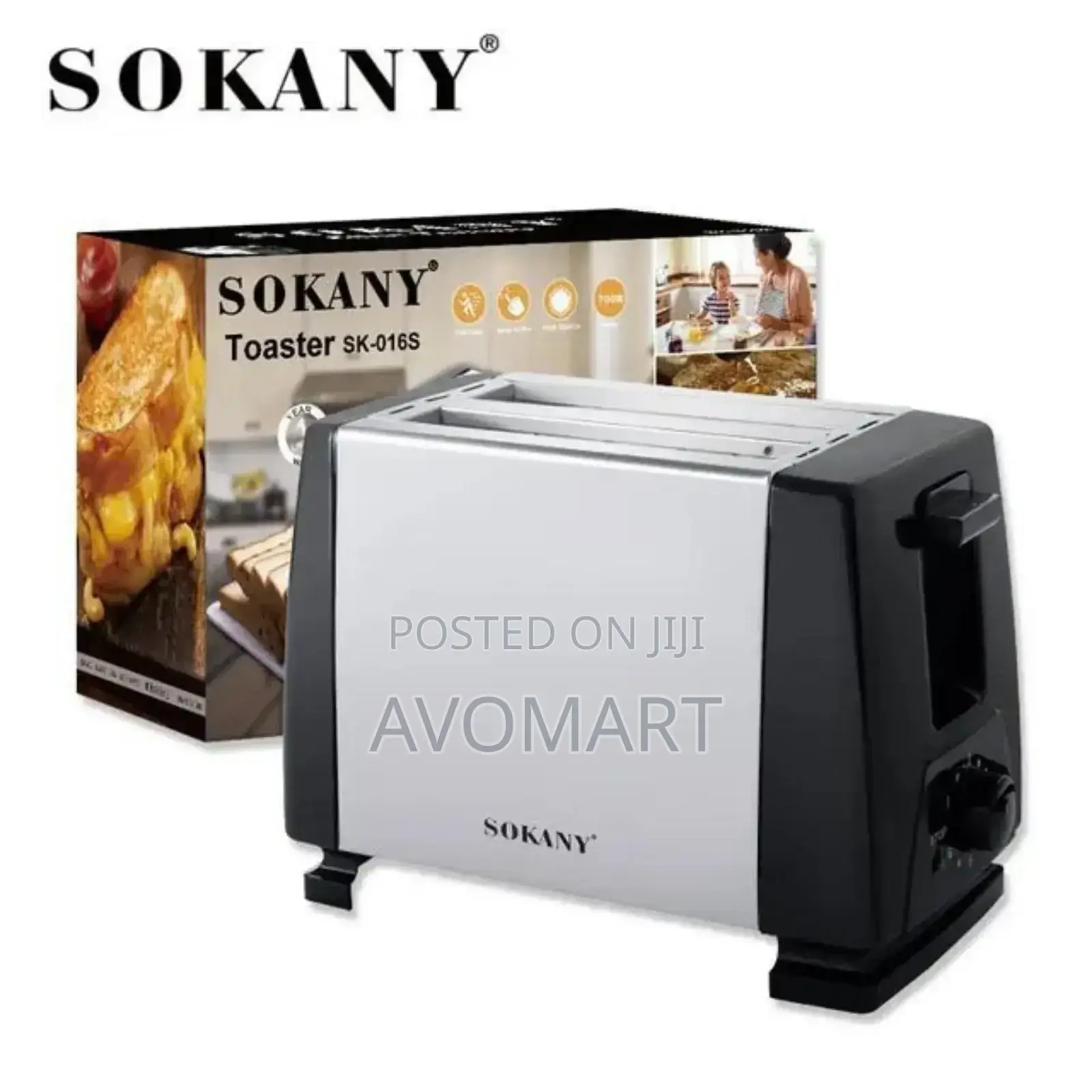 Sokany የዳቦ ማሞቂያ
