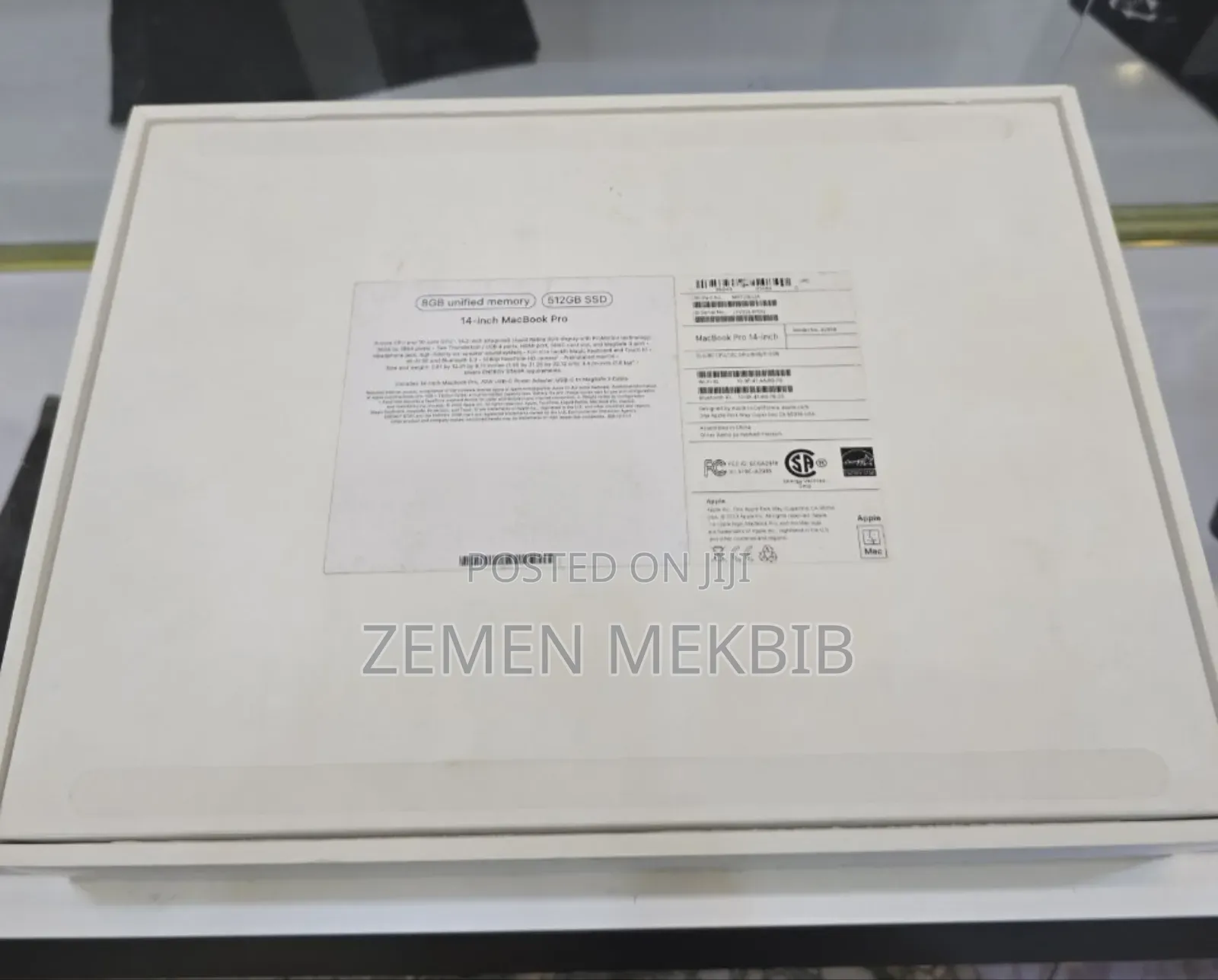 New Apple MacBook Pro 2023 M3 14-Inch 18GB Intel Core I9 SSD 512GB