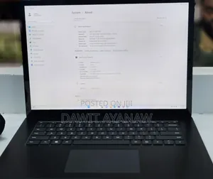 New Laptop Microsoft Surface Laptop 5 16GB Intel Core I7 SSD 256GB