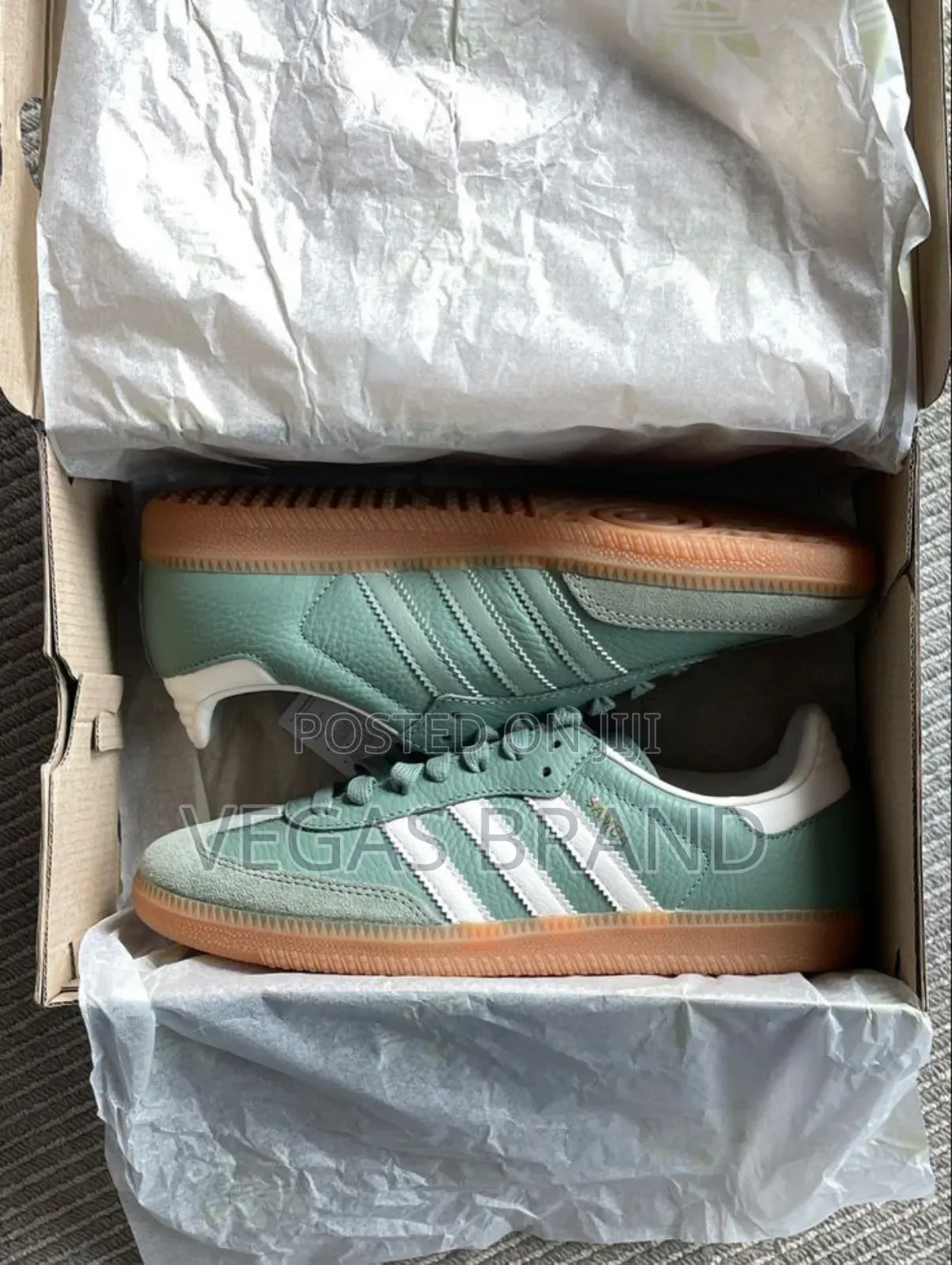 Adidas Samba OG Silver Gum Woman's Master Quality Shoes