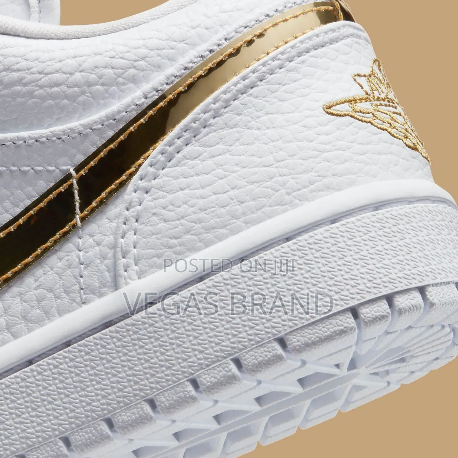 Nike Air Jordan 1 Metalic Gold Low Master Quality Shoes