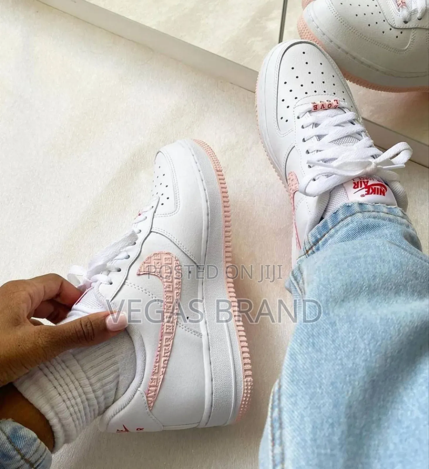 Nike Air Force 1 White Pink Low Master Quality Shoes