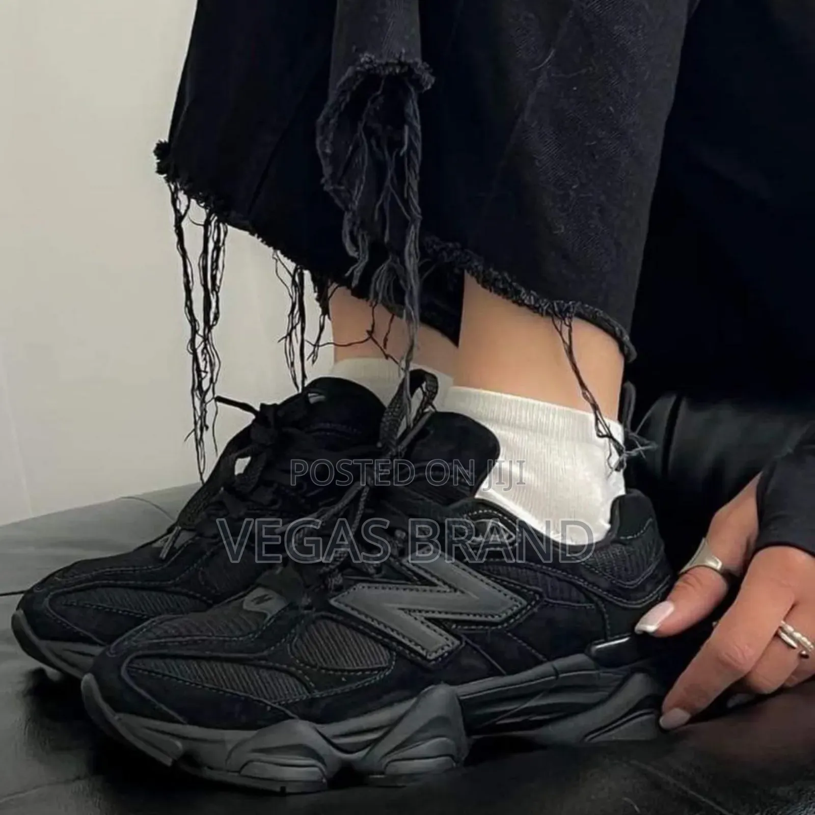 New Balance 9060 Triple Black Sneaker Master Quality Shoes