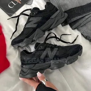 New Balance 9060 Triple Black Sneaker Master Quality Shoes