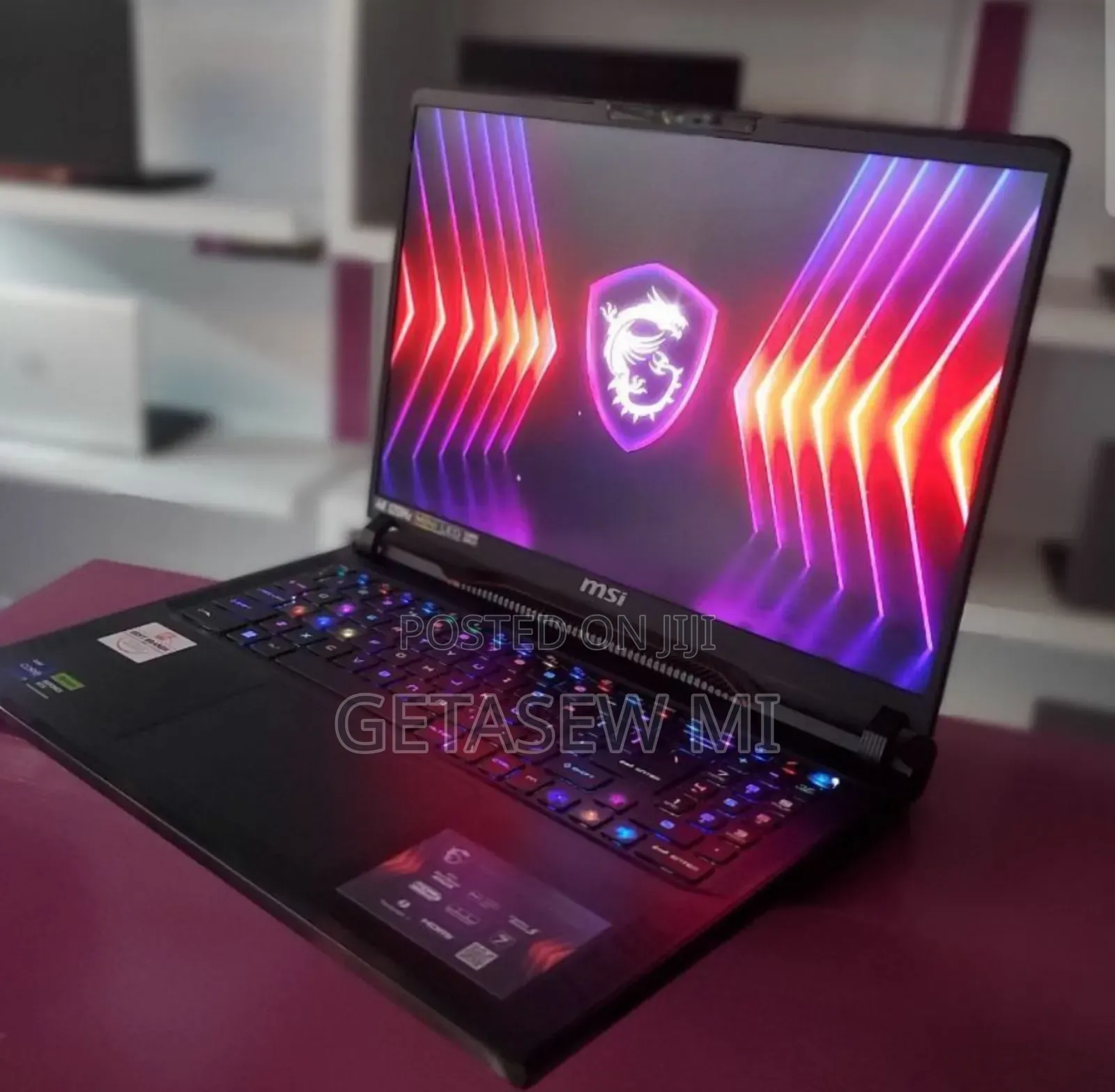 New Laptop MSI Raider GE76 12UGS 64GB Intel Core I9 SSD 2T