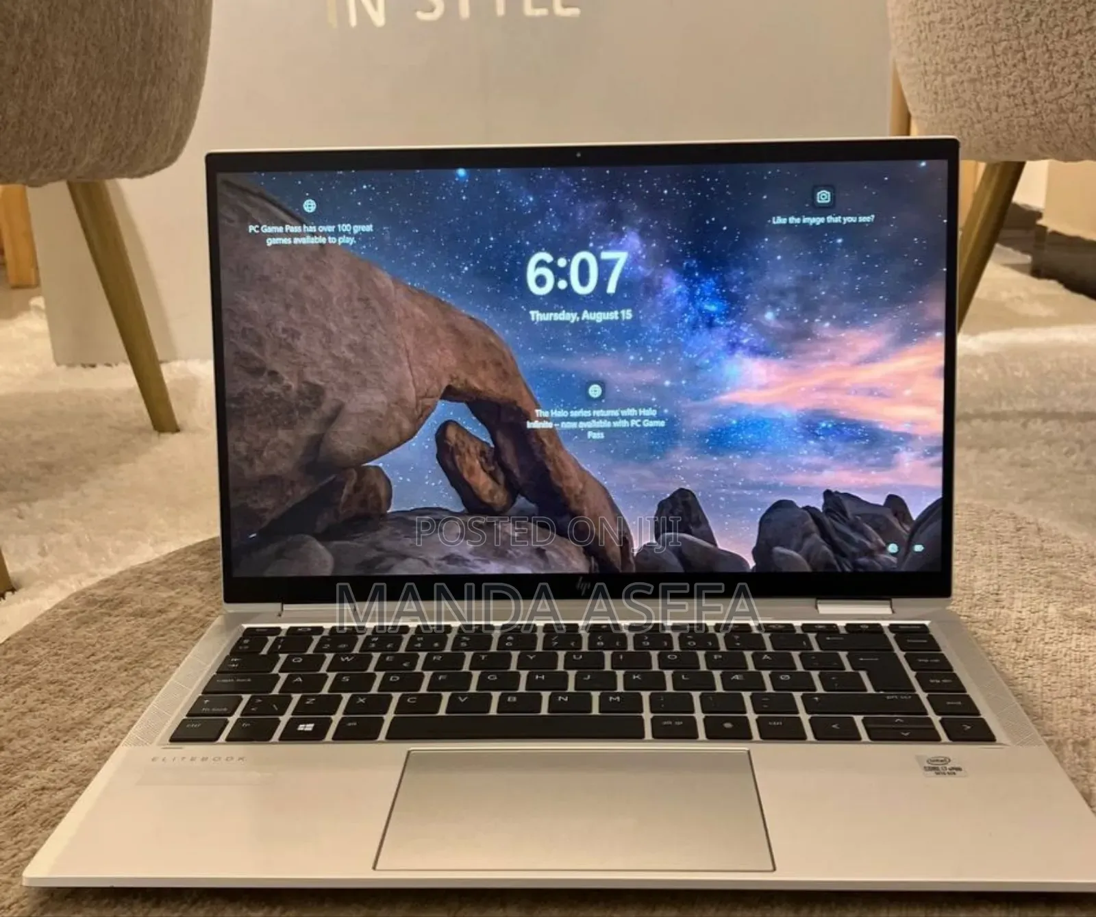 New Laptop HP EliteBook X360 1040 G7 16GB Intel Core I7 SSD 512GB