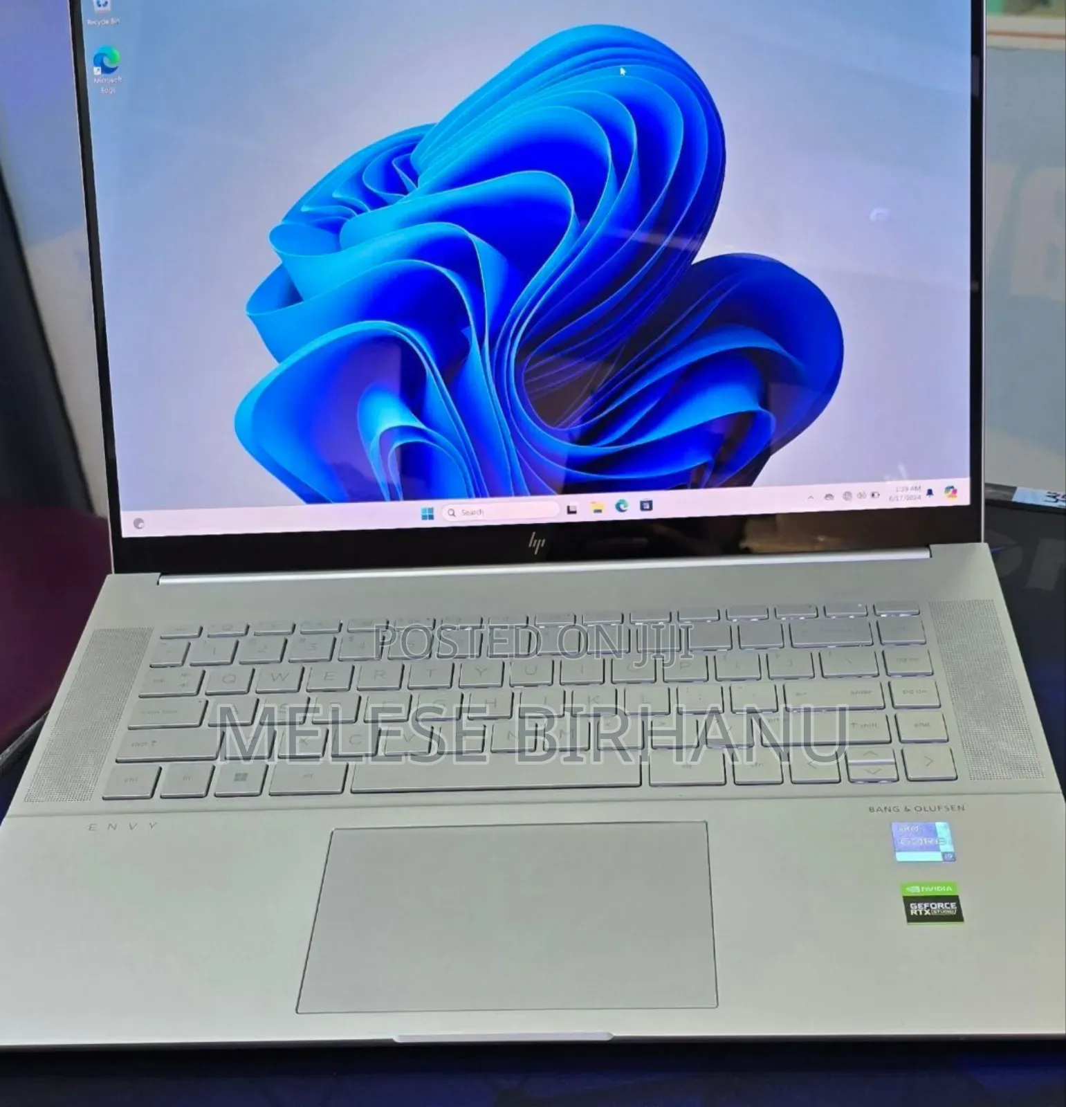 New Laptop HP Envy 6 16GB Intel Core I9 SSD 512GB