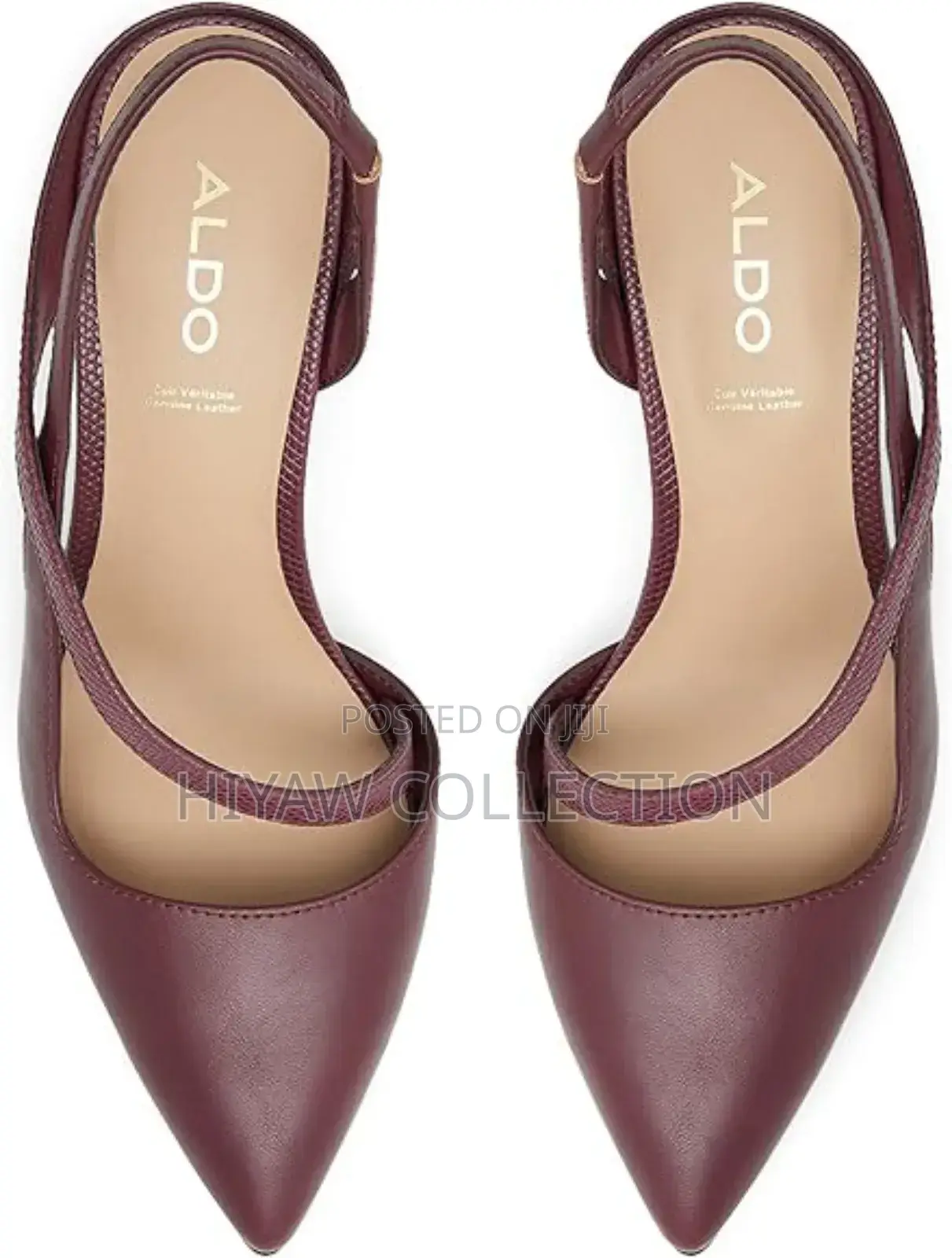 Aldo Sling Back High Hill Shoe