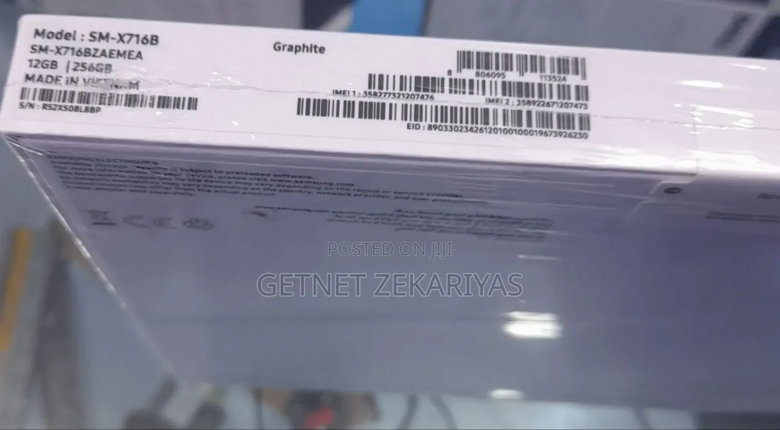 New Samsung Galaxy Tab S9 256 GB