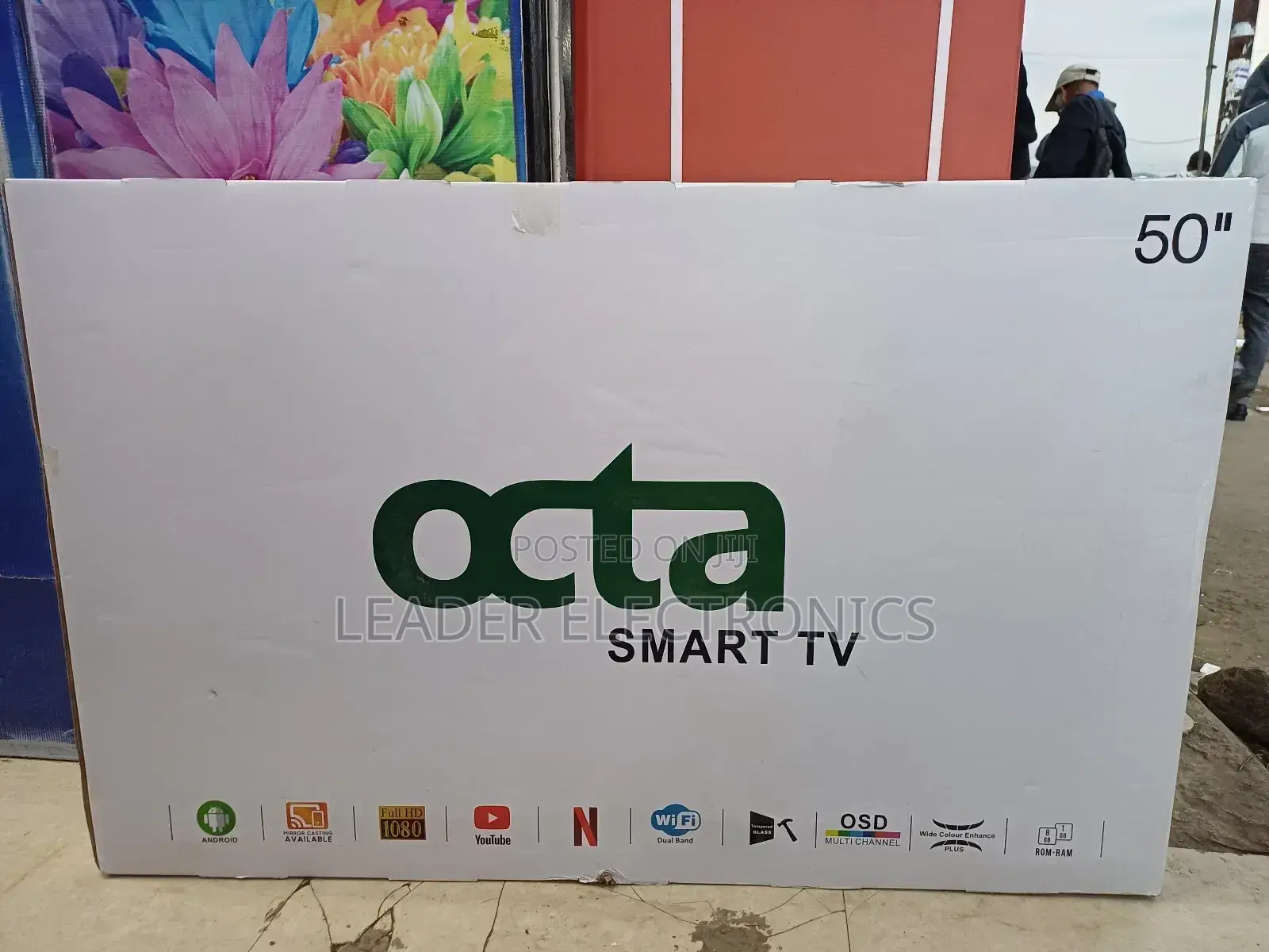 Octa Tv 50 Inch Smart Android Tv