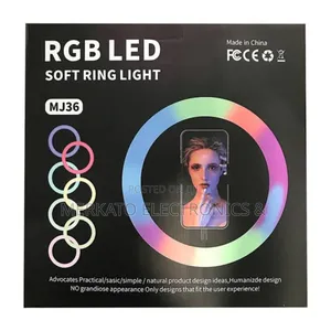 Ring Light RGB 14 Inch With Stand Quality | ካሜራ መብራት