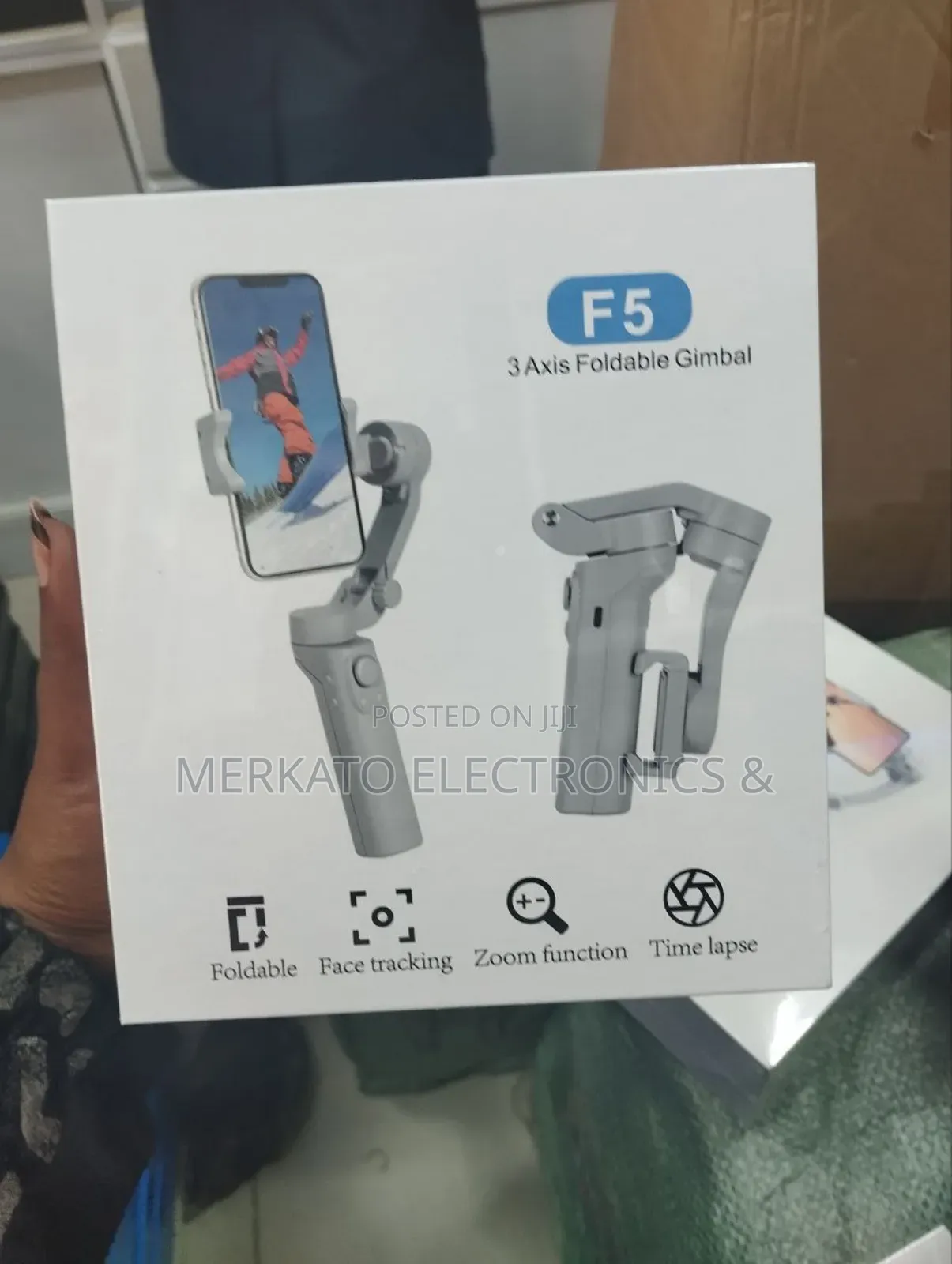 F5 3 Axis Foldable Gimbal | Gimbal Stabilizer | Quality