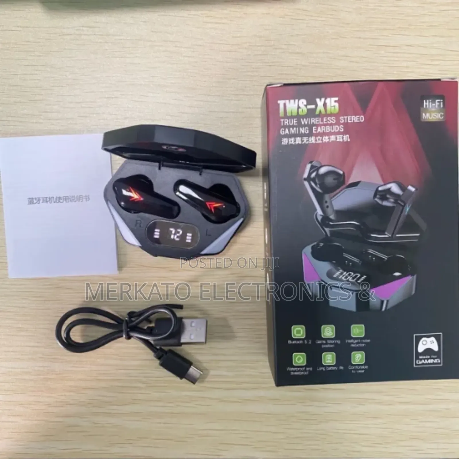 X15 Wireless Bluetooth Headset | Quality | Airpod | Earphone