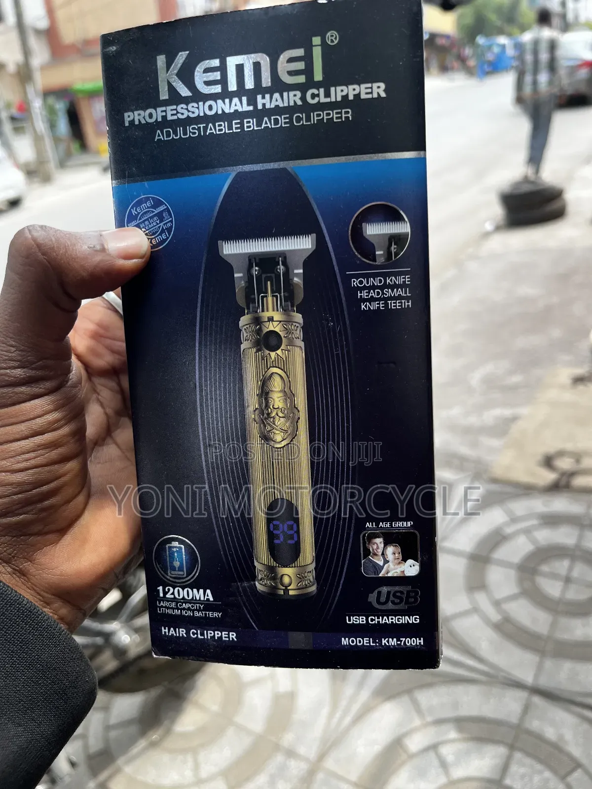 ለኬሚ ዘመናዊ የቅርፅ የፂም የፀጉር ማስተካከያ ማሽኖች 
Kemei Cordles