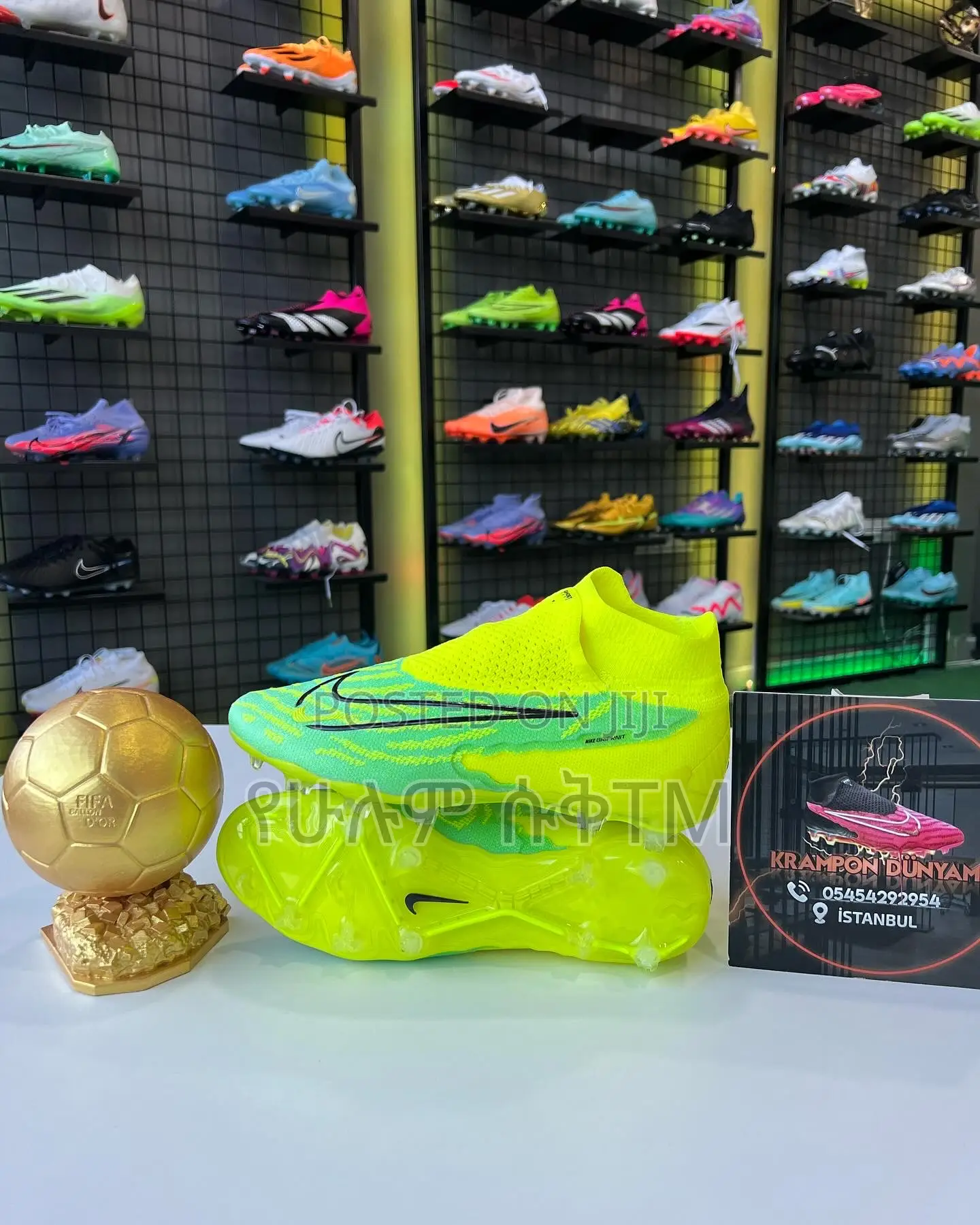 Original Nike Phantom GX Elite Football Cleats Taketa Shoes