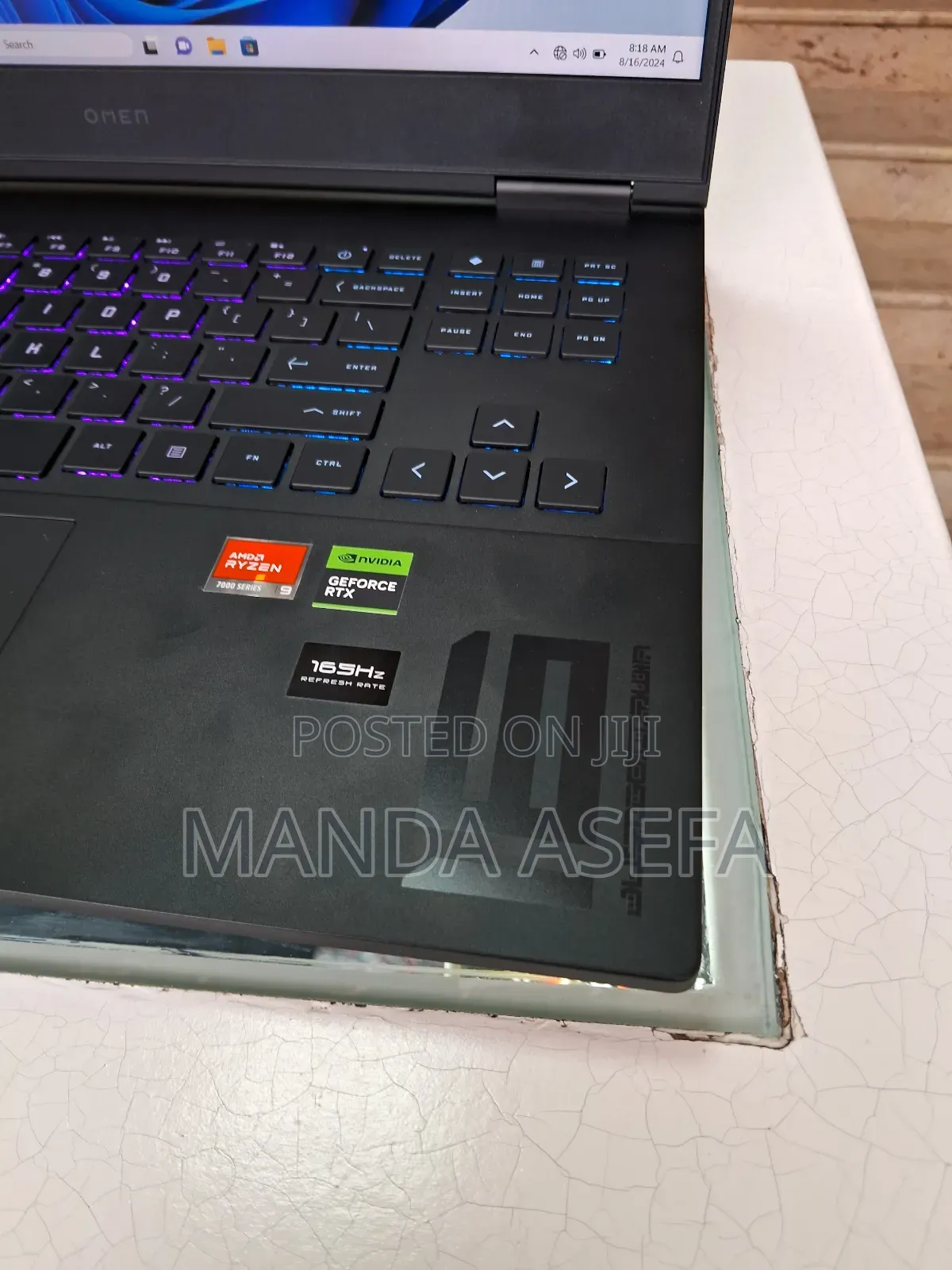 New Laptop HP Omen 16 16GB AMD Ryzen 9 SSD 512GB