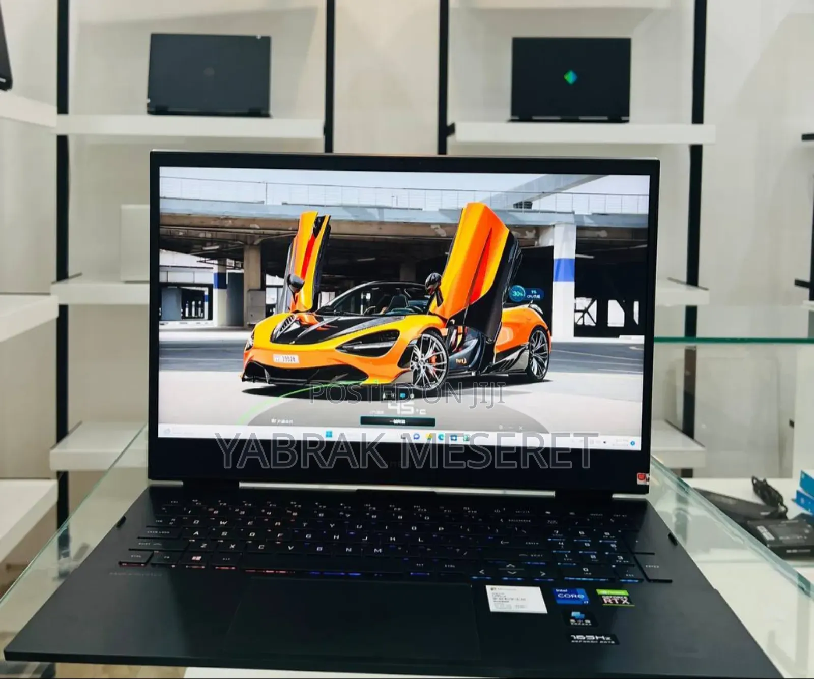 New Laptop HP Omen 17 16GB Intel Core I7 SSD 512GB