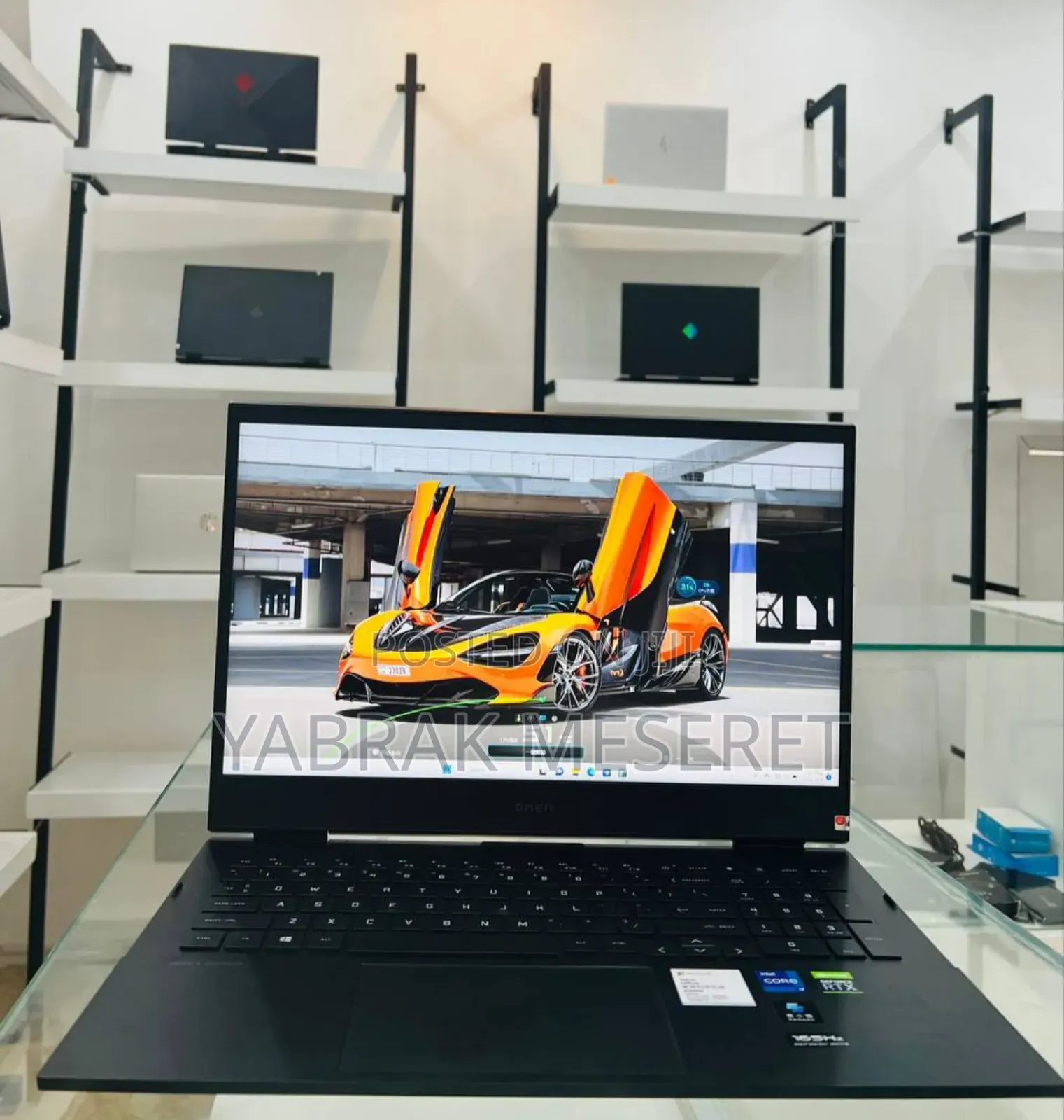 New Laptop HP Omen 17 16GB Intel Core I7 SSD 512GB