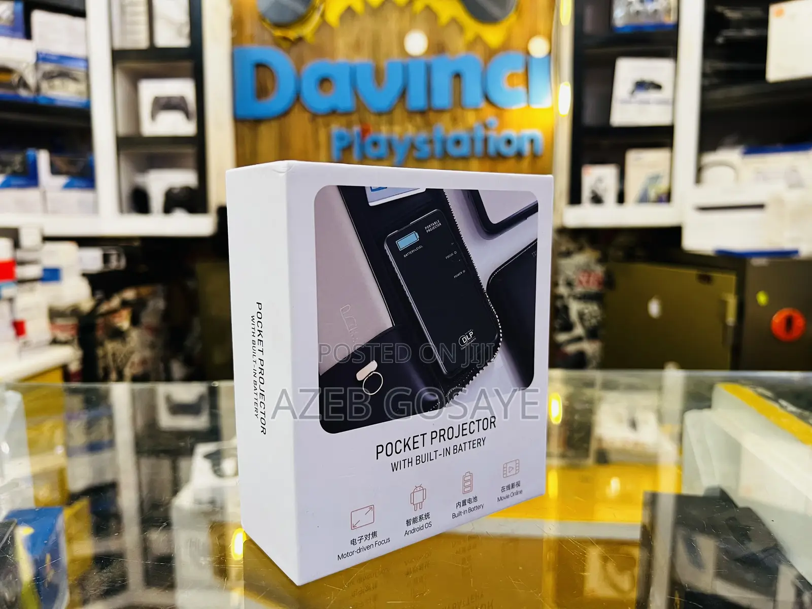 Mini Projector, AKIYO DLP Portable Projector