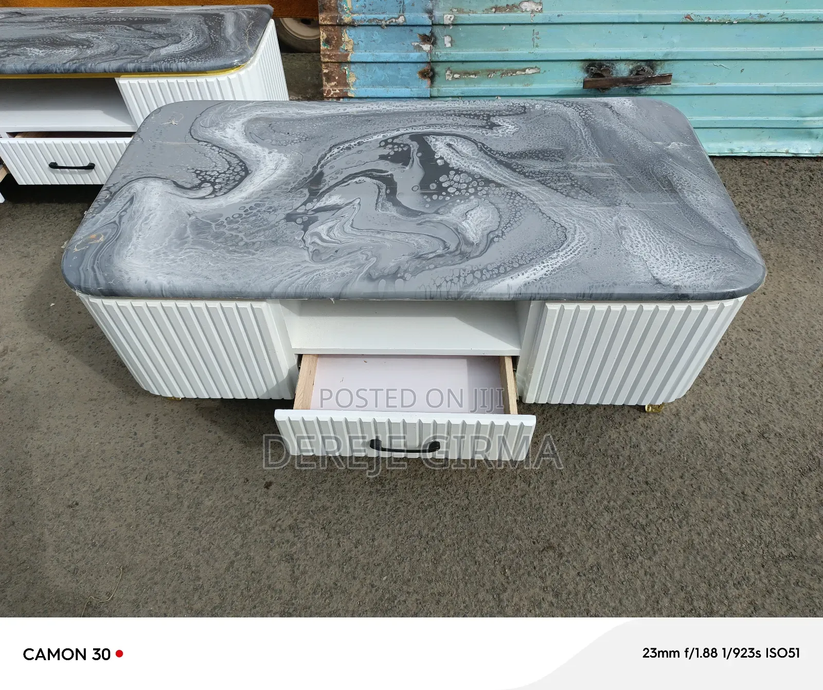 1,20cm ኢፖክሲ ጠረጴዛ