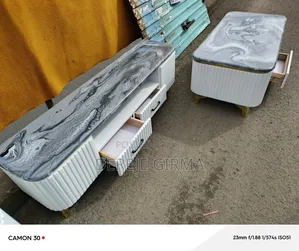 Match Epoxy Table Tv Stand