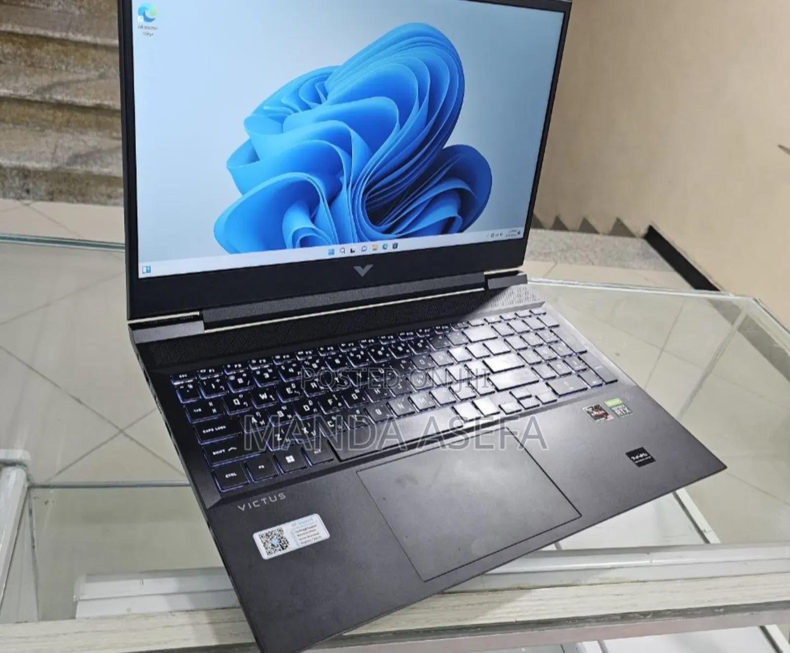 New Laptop HP Victus 16 24GB AMD Ryzen 5 SSD 512GB