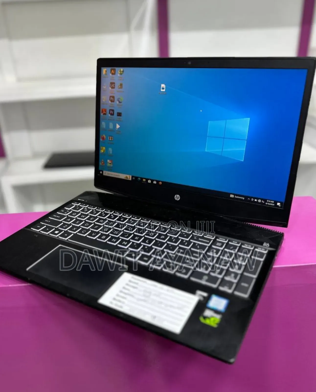 New Laptop HP Pavilion Power 15 16GB Intel Core I5 SSD 512GB