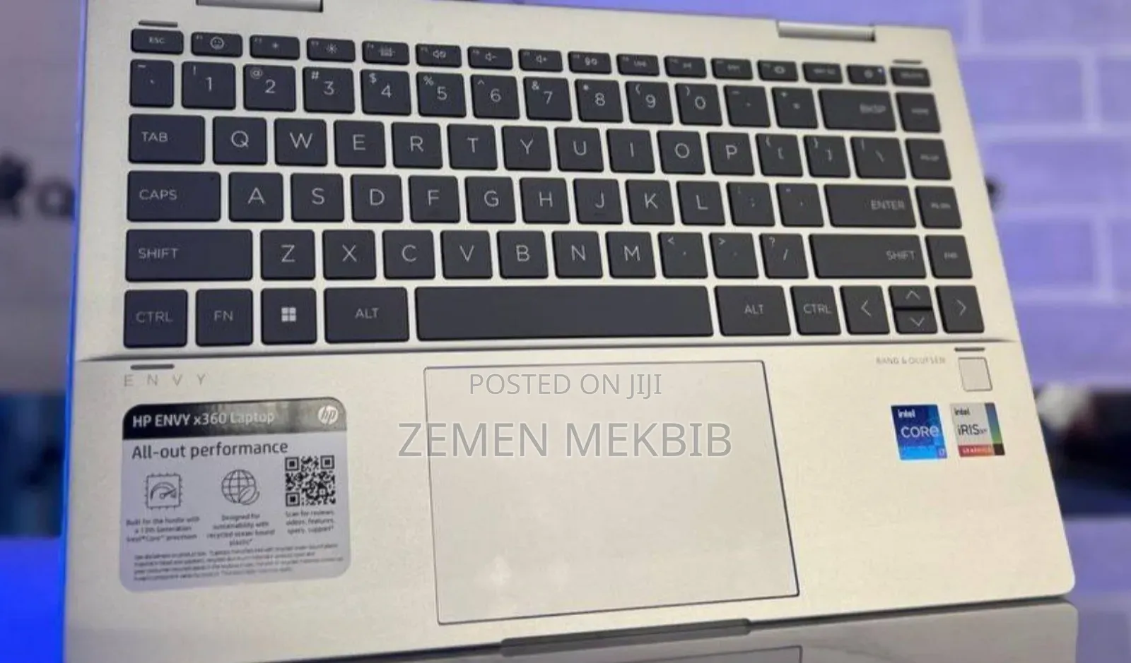 New Laptop HP Envy X360 16GB Intel Core I7 SSD 1T