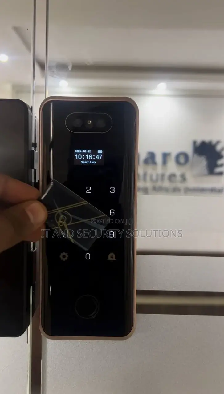 Smart Tempered Glass Door Lock Digital -Frameless Glass Lock