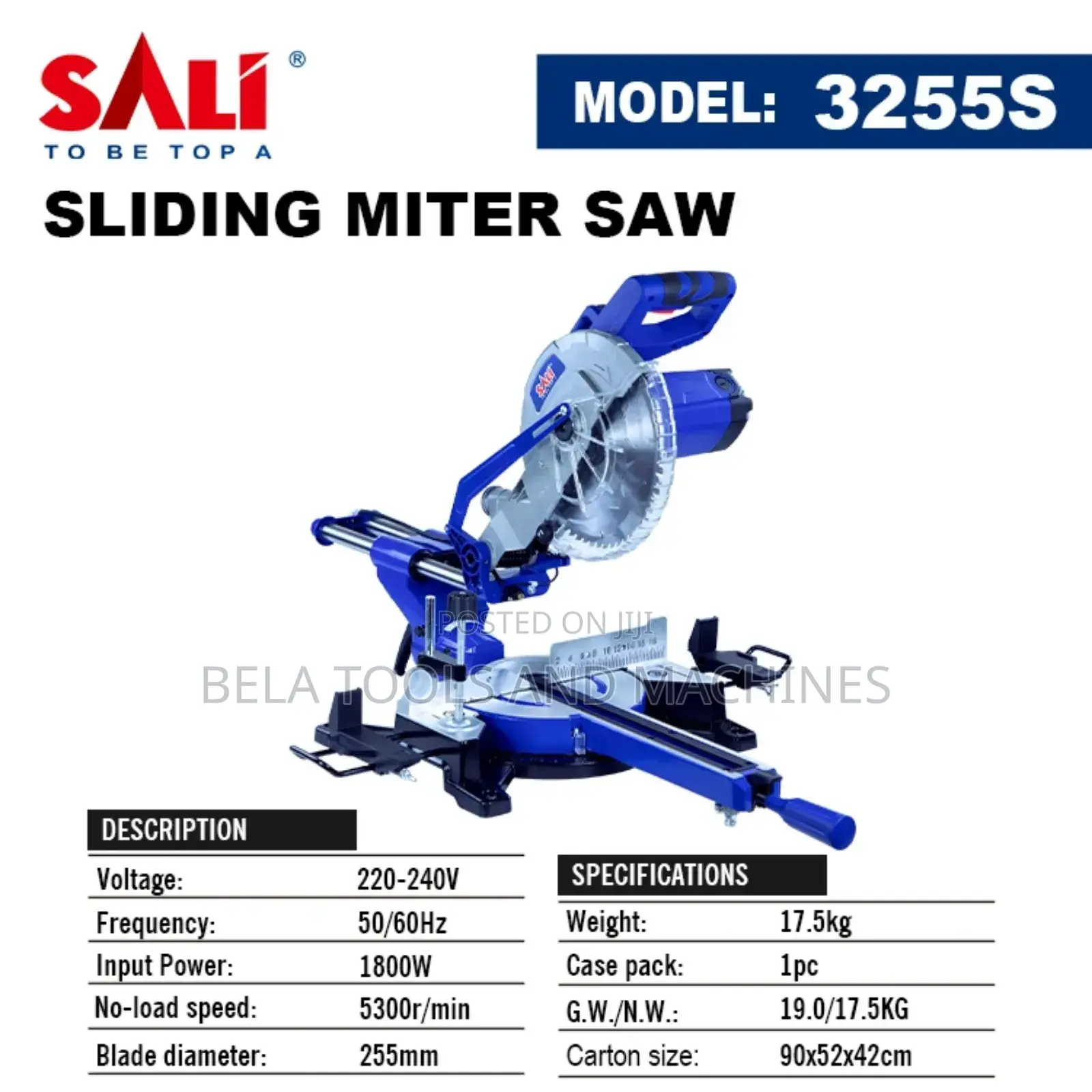 Sali Sliding Miter Saw 1800w