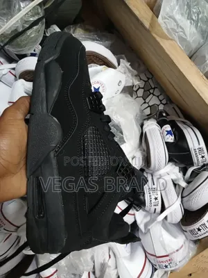 Photo - Air Jordan 4 Retro Black Cat Original Quality Shoes