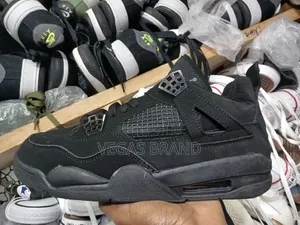 Photo - Air Jordan 4 Retro Black Cat Original Quality Shoes