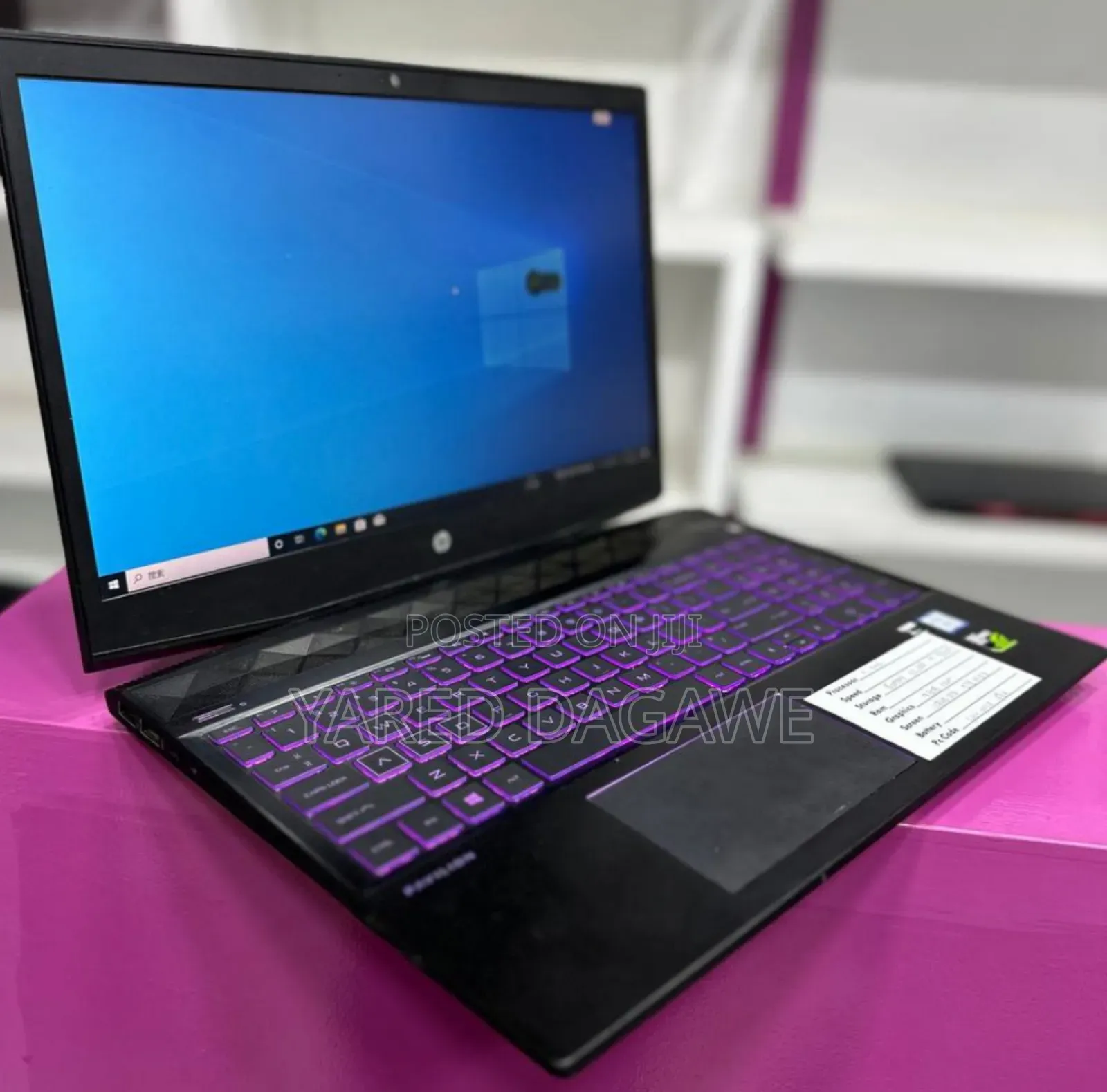 New Laptop HP Pavilion Power 15 16GB Intel Core I5 SSD 512GB