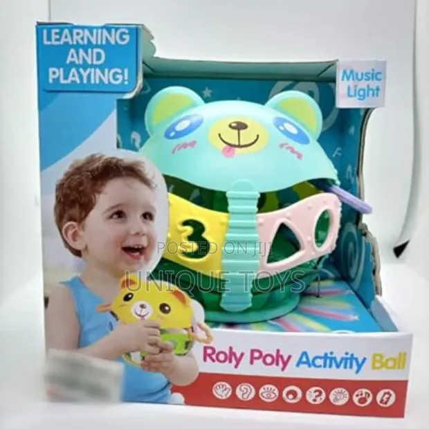 Roly Poly Activities ROLY POLY BALL: With Lights And Music In Bole