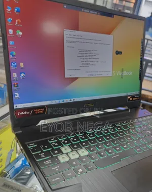 New Laptop Asus TUF Gaming A15 16GB AMD Ryzen 7 SSD 512GB