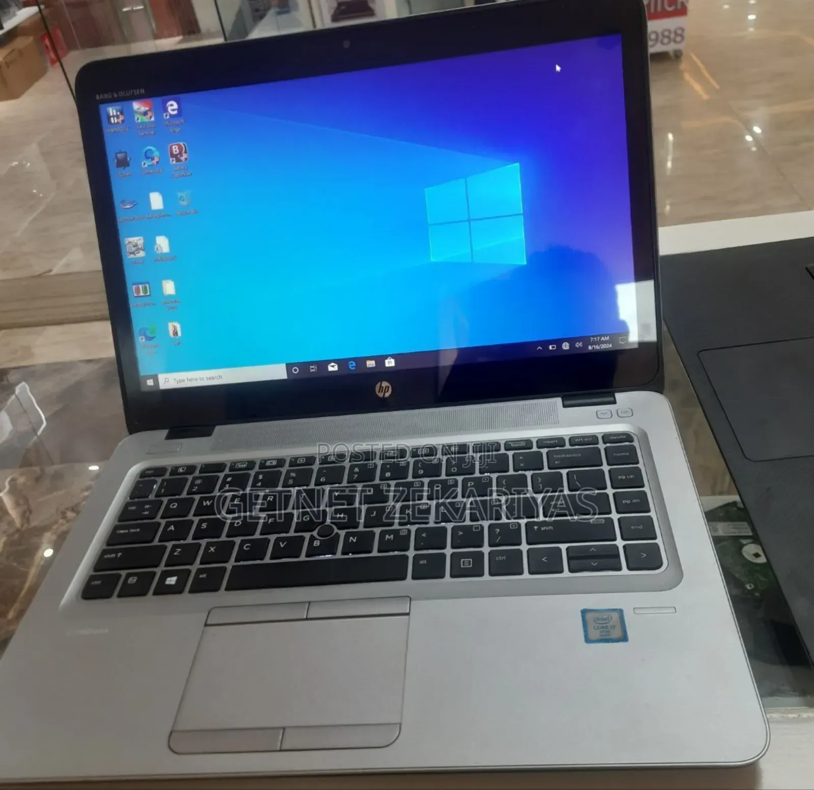 New Laptop HP EliteBook 840 G3 8GB Intel Core I7 SSD 512GB