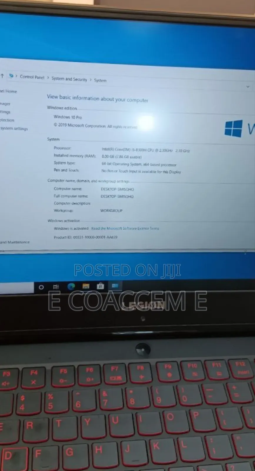 New Laptop Lenovo 8GB Intel Core I5 SSD 512GB