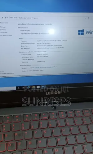 New Laptop Lenovo Legion Y530 8GB Intel Core I5 SSD 512GB