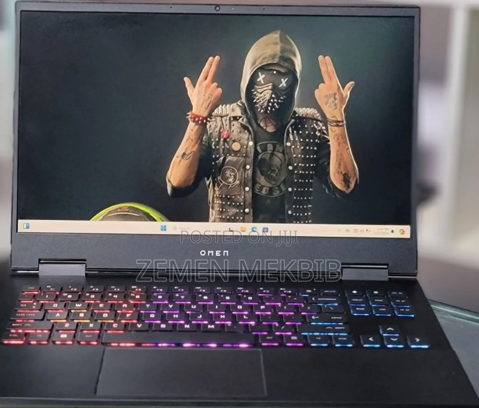 New Laptop HP Omen 15 16GB AMD Ryzen 7 SSD 512GB