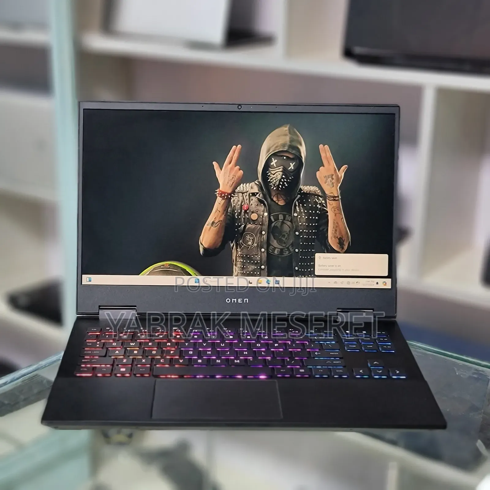 New Laptop HP Omen 16 16GB AMD Ryzen 7 SSD 512GB