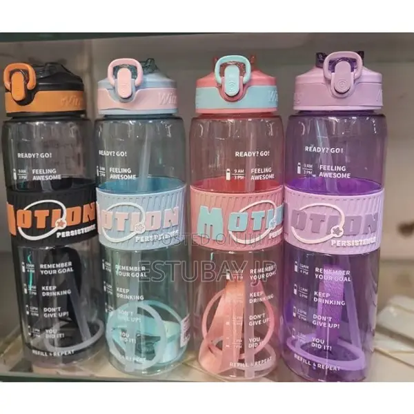 Motion Water Bottle With Straw